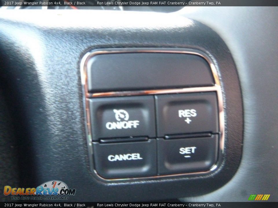 2017 Jeep Wrangler Rubicon 4x4 Black / Black Photo #18