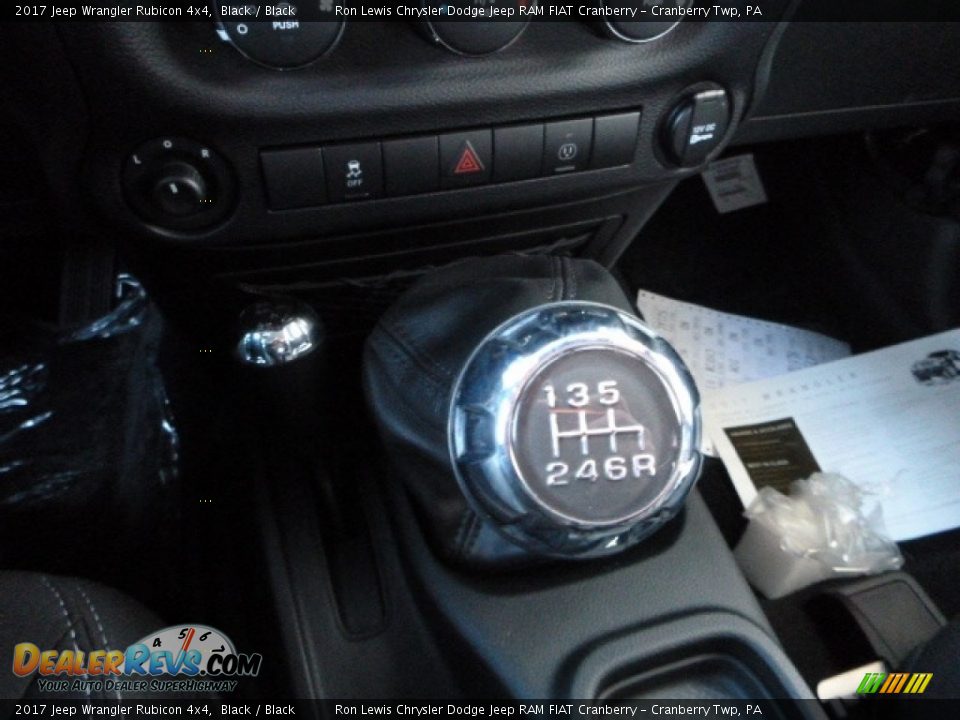 2017 Jeep Wrangler Rubicon 4x4 Black / Black Photo #20