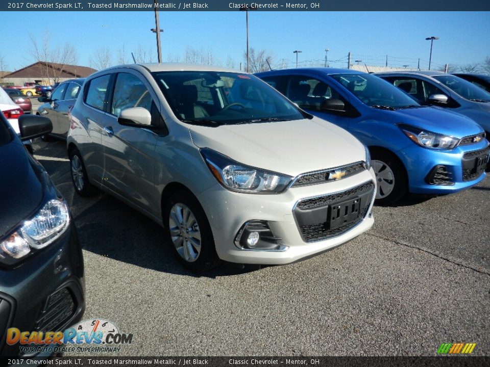 2017 Chevrolet Spark LT Toasted Marshmallow Metallic / Jet Black Photo #3