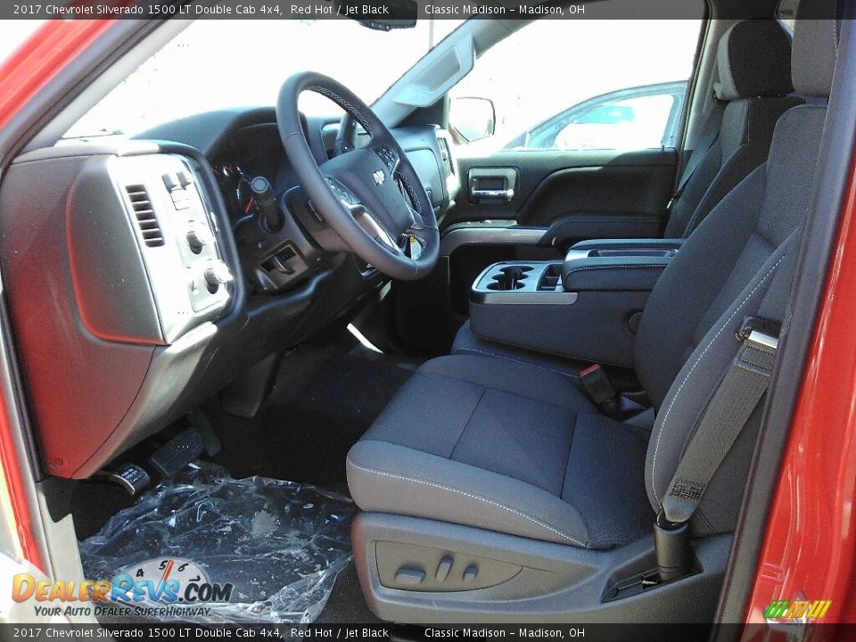 2017 Chevrolet Silverado 1500 LT Double Cab 4x4 Red Hot / Jet Black Photo #3