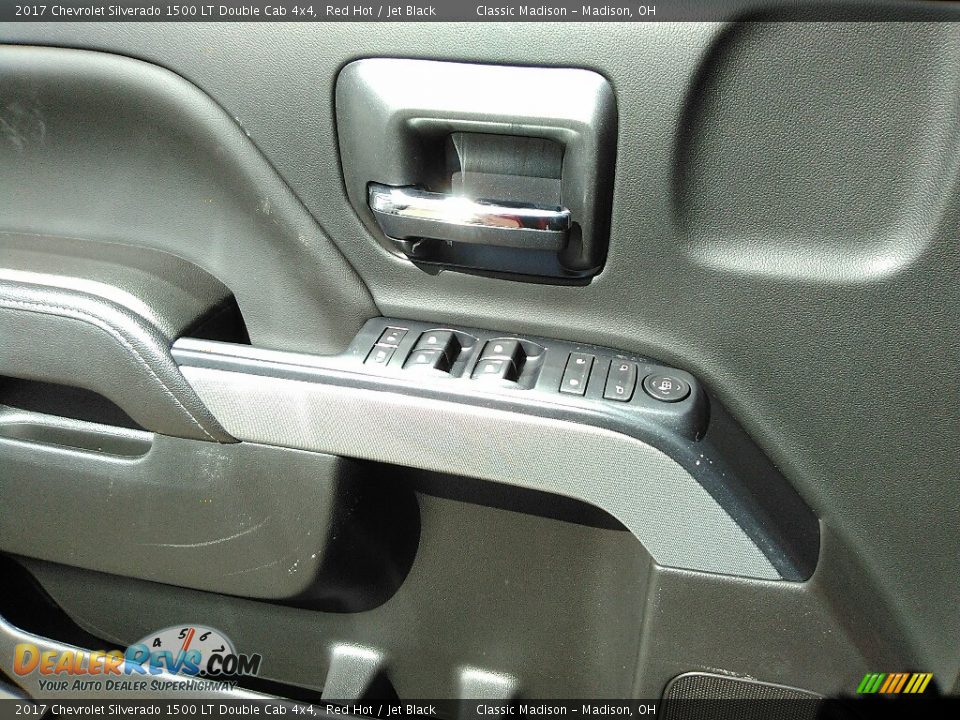 2017 Chevrolet Silverado 1500 LT Double Cab 4x4 Red Hot / Jet Black Photo #4