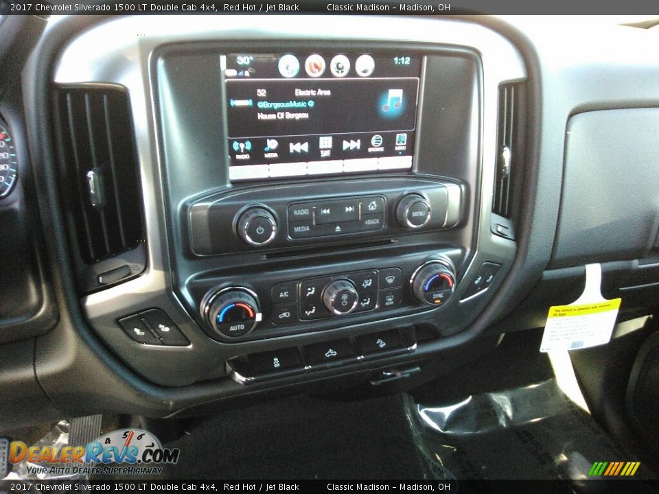 2017 Chevrolet Silverado 1500 LT Double Cab 4x4 Red Hot / Jet Black Photo #6