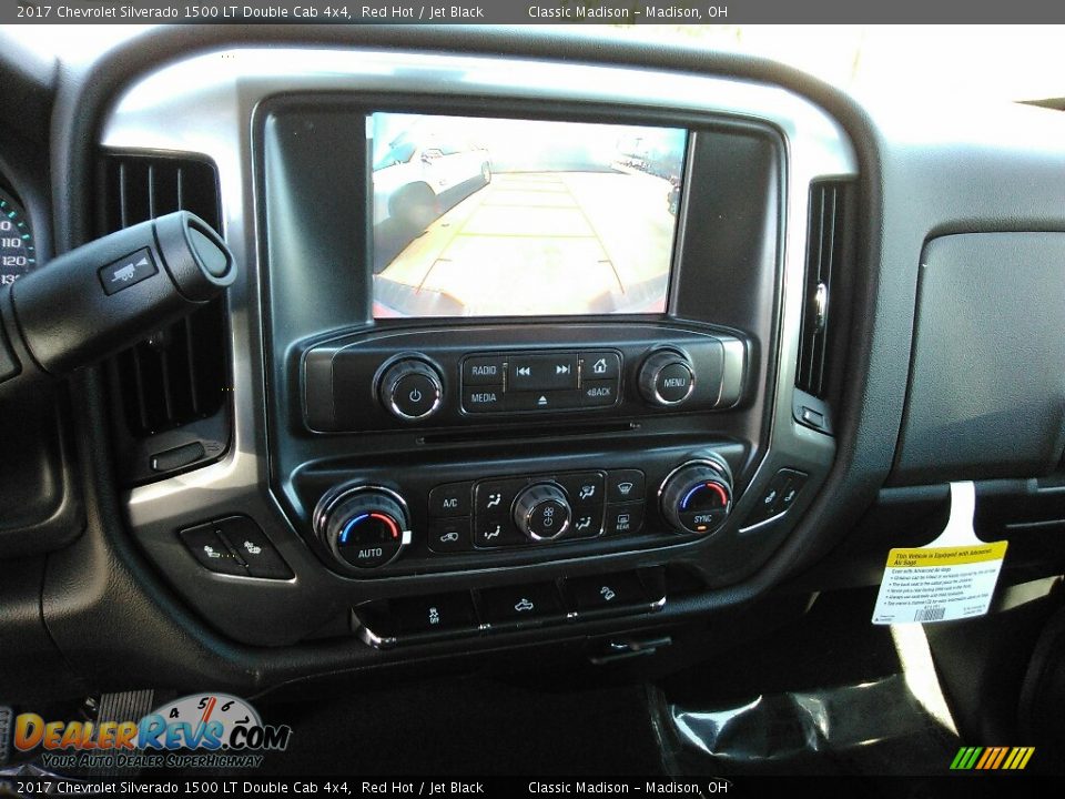 2017 Chevrolet Silverado 1500 LT Double Cab 4x4 Red Hot / Jet Black Photo #7