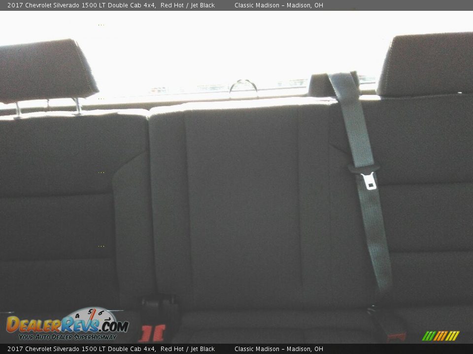 2017 Chevrolet Silverado 1500 LT Double Cab 4x4 Red Hot / Jet Black Photo #8