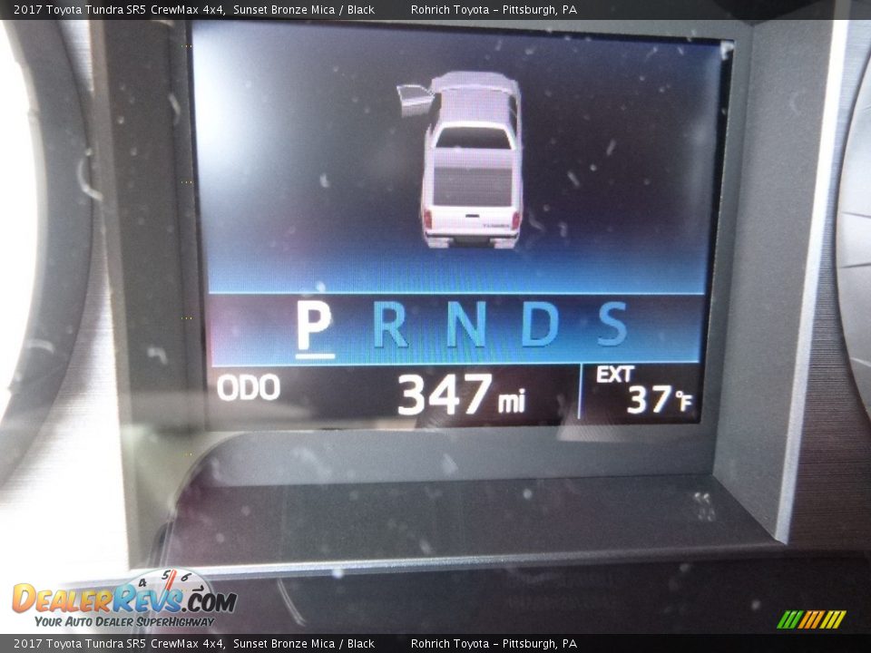 2017 Toyota Tundra SR5 CrewMax 4x4 Sunset Bronze Mica / Black Photo #15