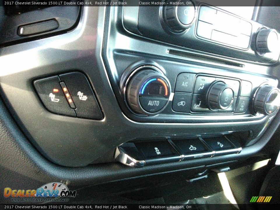 2017 Chevrolet Silverado 1500 LT Double Cab 4x4 Red Hot / Jet Black Photo #9