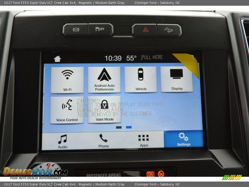 2017 Ford F350 Super Duty XLT Crew Cab 4x4 Magnetic / Medium Earth Gray Photo #13