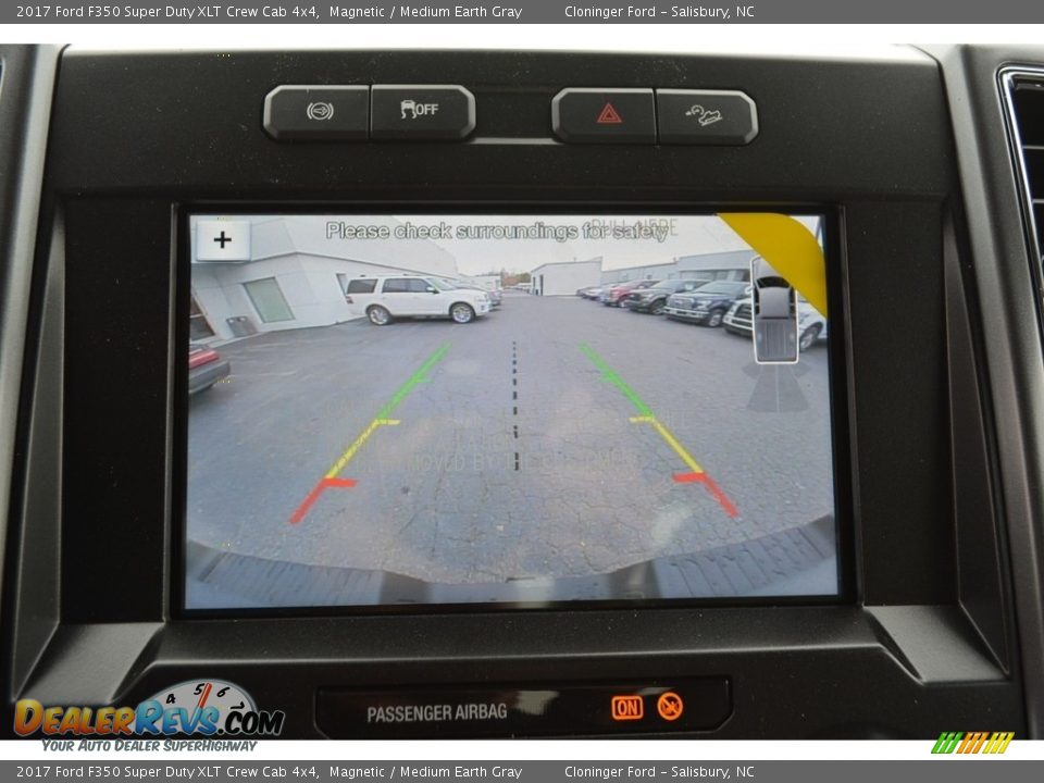 2017 Ford F350 Super Duty XLT Crew Cab 4x4 Magnetic / Medium Earth Gray Photo #14