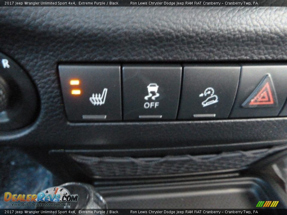 2017 Jeep Wrangler Unlimited Sport 4x4 Extreme Purple / Black Photo #18