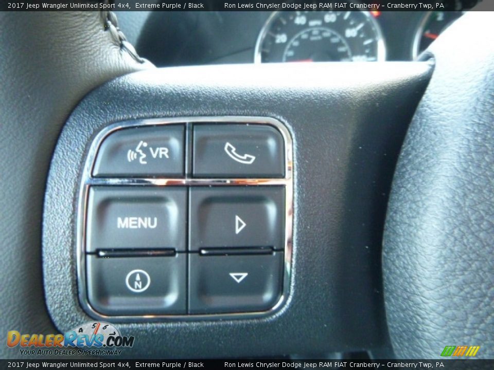2017 Jeep Wrangler Unlimited Sport 4x4 Extreme Purple / Black Photo #20