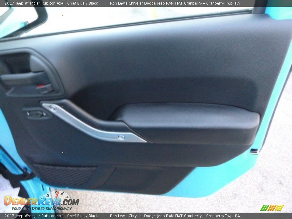 2017 Jeep Wrangler Rubicon 4x4 Chief Blue / Black Photo #11