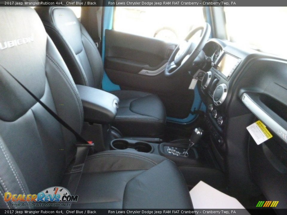 2017 Jeep Wrangler Rubicon 4x4 Chief Blue / Black Photo #12
