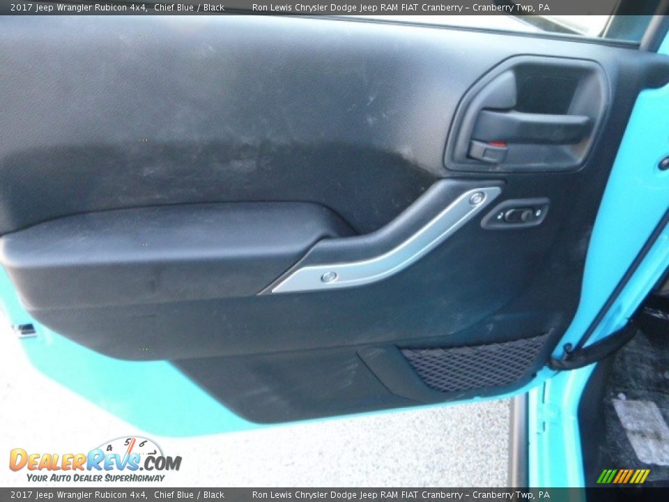 2017 Jeep Wrangler Rubicon 4x4 Chief Blue / Black Photo #15