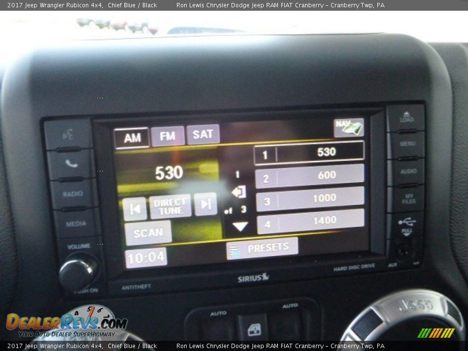 2017 Jeep Wrangler Rubicon 4x4 Chief Blue / Black Photo #19