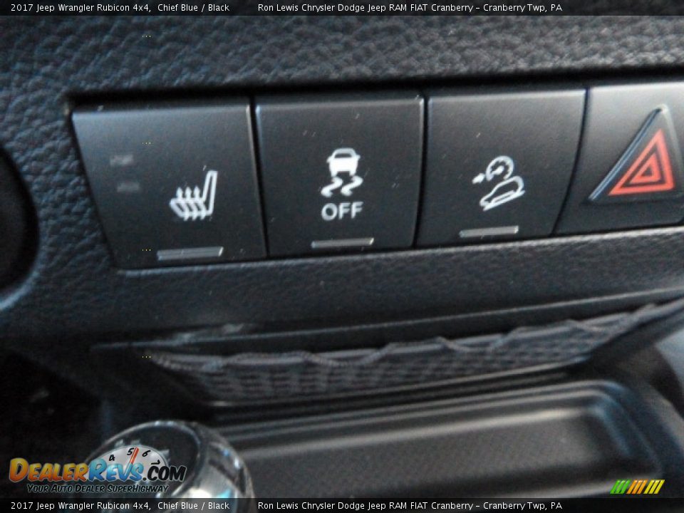 2017 Jeep Wrangler Rubicon 4x4 Chief Blue / Black Photo #20