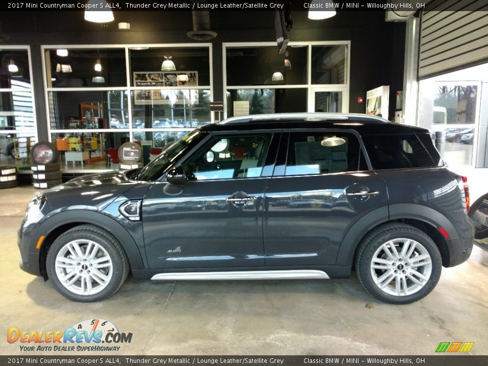 Thunder Grey Metallic 2017 Mini Countryman Cooper S ALL4 Photo #1