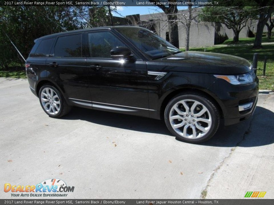 2017 Land Rover Range Rover Sport HSE Santorini Black / Ebony/Ebony Photo #1