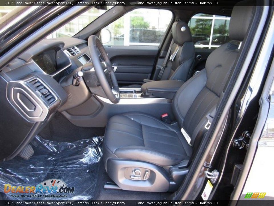 2017 Land Rover Range Rover Sport HSE Santorini Black / Ebony/Ebony Photo #3