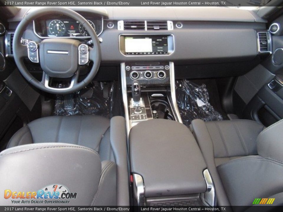 2017 Land Rover Range Rover Sport HSE Santorini Black / Ebony/Ebony Photo #4