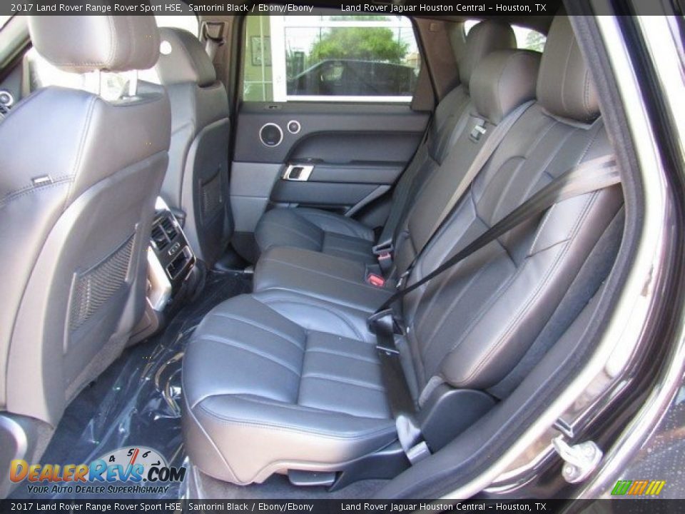 2017 Land Rover Range Rover Sport HSE Santorini Black / Ebony/Ebony Photo #5