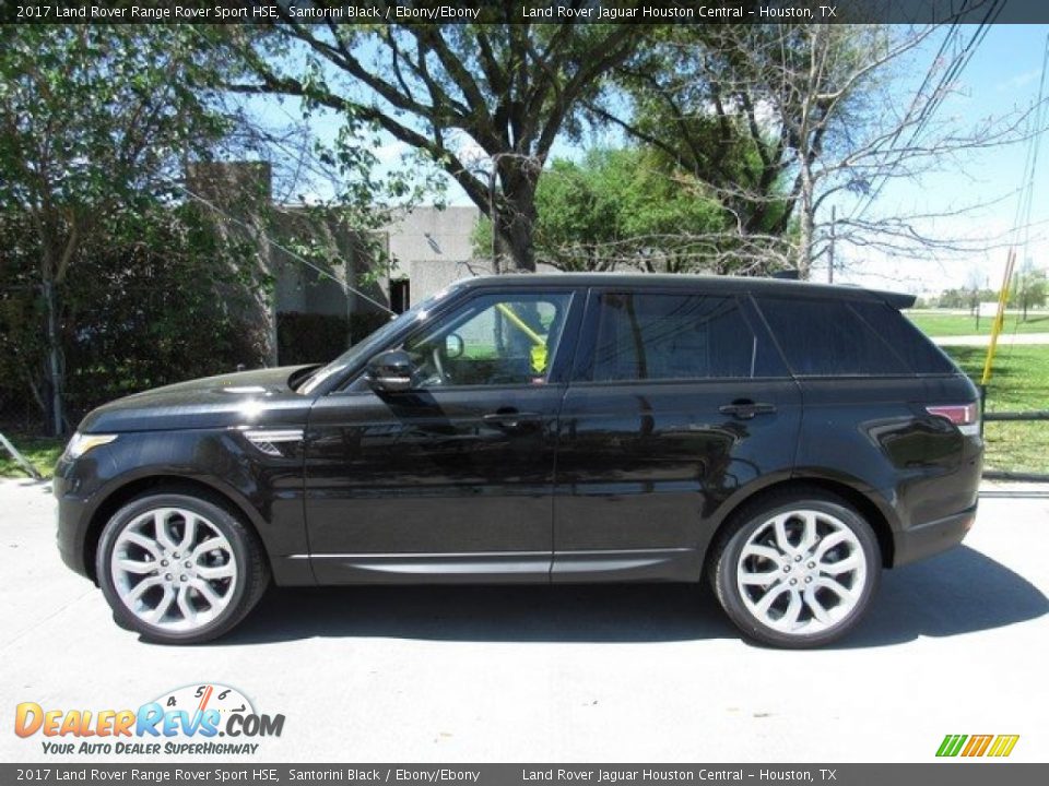 2017 Land Rover Range Rover Sport HSE Santorini Black / Ebony/Ebony Photo #11