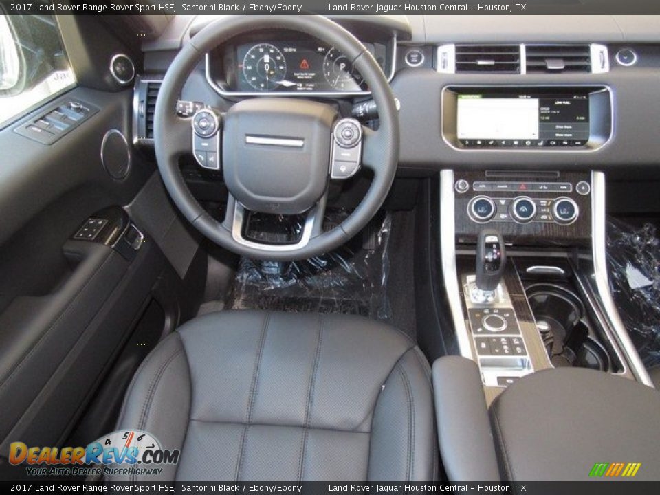 2017 Land Rover Range Rover Sport HSE Santorini Black / Ebony/Ebony Photo #13