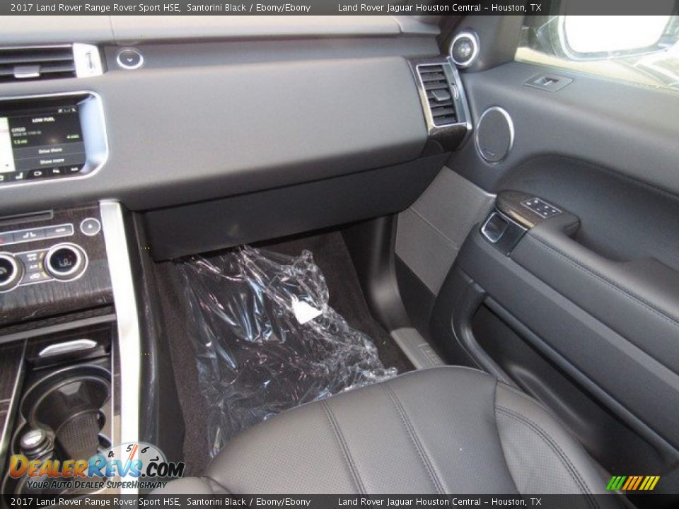 2017 Land Rover Range Rover Sport HSE Santorini Black / Ebony/Ebony Photo #14