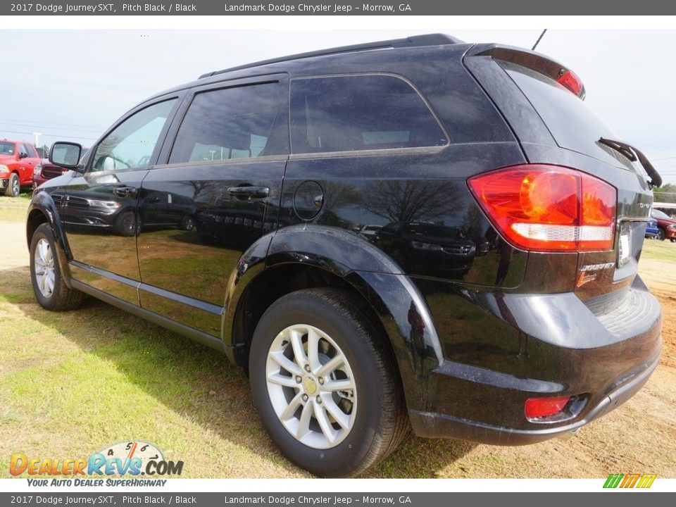 2017 Dodge Journey SXT Pitch Black / Black Photo #2