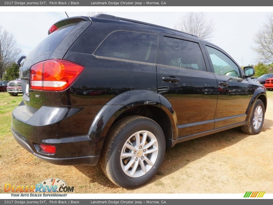 2017 Dodge Journey SXT Pitch Black / Black Photo #3