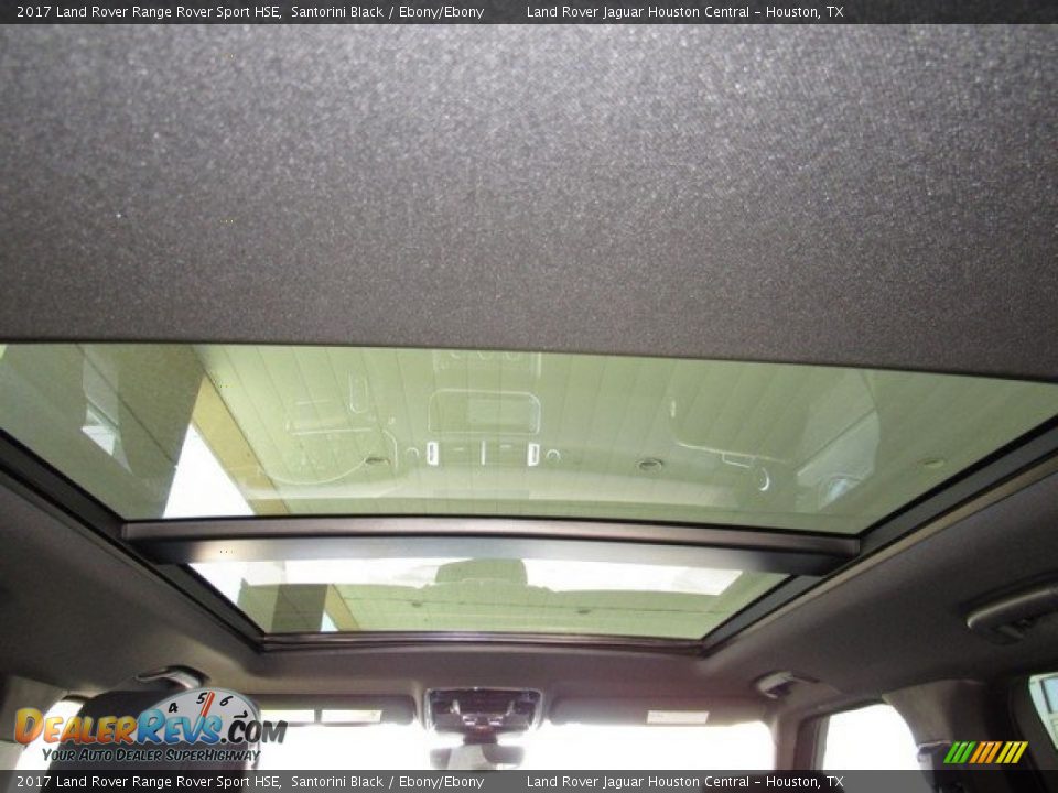 2017 Land Rover Range Rover Sport HSE Santorini Black / Ebony/Ebony Photo #17