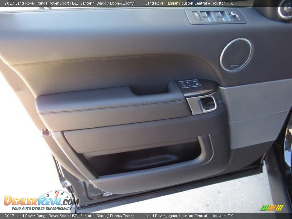 2017 Land Rover Range Rover Sport HSE Santorini Black / Ebony/Ebony Photo #18