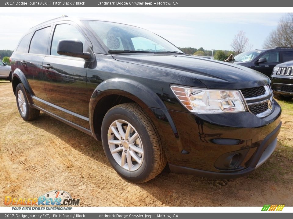 2017 Dodge Journey SXT Pitch Black / Black Photo #4