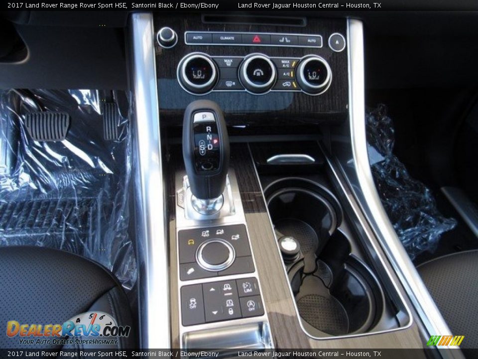 2017 Land Rover Range Rover Sport HSE Santorini Black / Ebony/Ebony Photo #19