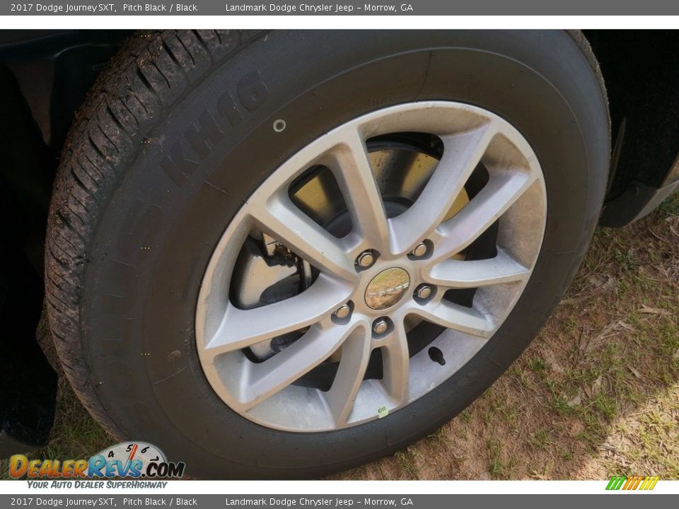 2017 Dodge Journey SXT Pitch Black / Black Photo #5