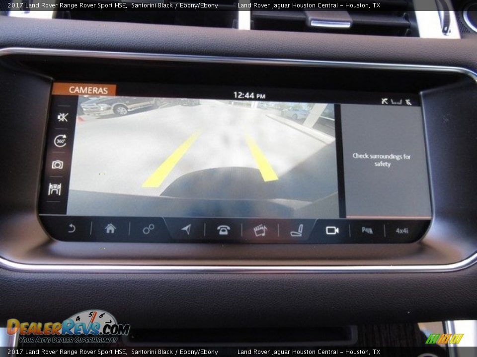 2017 Land Rover Range Rover Sport HSE Santorini Black / Ebony/Ebony Photo #21