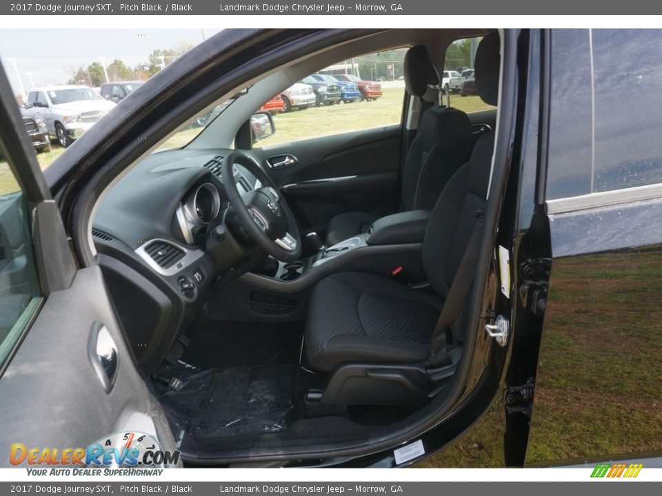 2017 Dodge Journey SXT Pitch Black / Black Photo #6