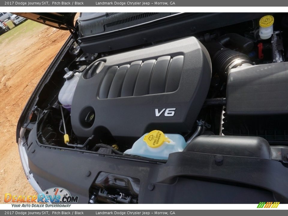 2017 Dodge Journey SXT Pitch Black / Black Photo #8