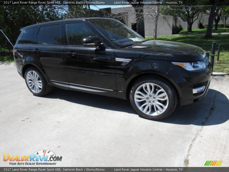 2017 Land Rover Range Rover Sport HSE Santorini Black / Ebony/Ebony Photo #1