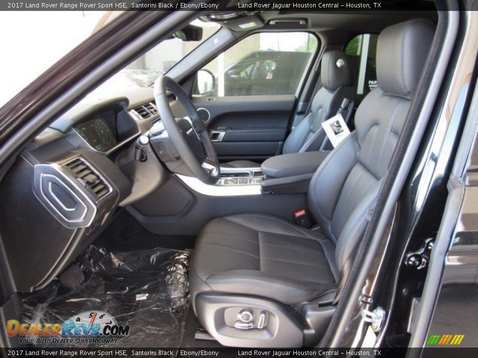 2017 Land Rover Range Rover Sport HSE Santorini Black / Ebony/Ebony Photo #3