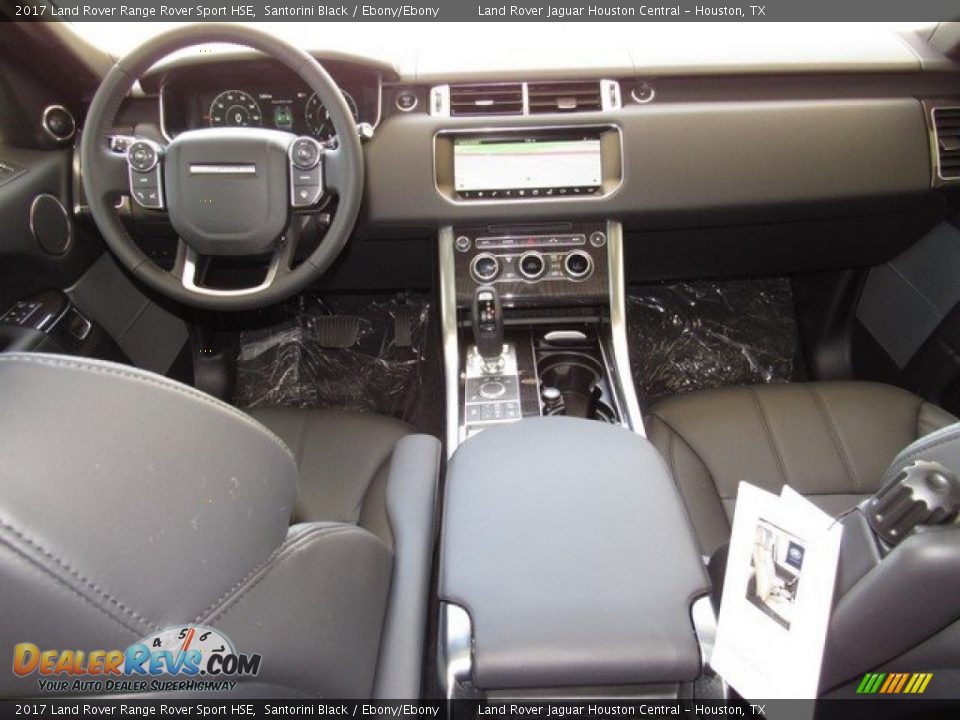 2017 Land Rover Range Rover Sport HSE Santorini Black / Ebony/Ebony Photo #4
