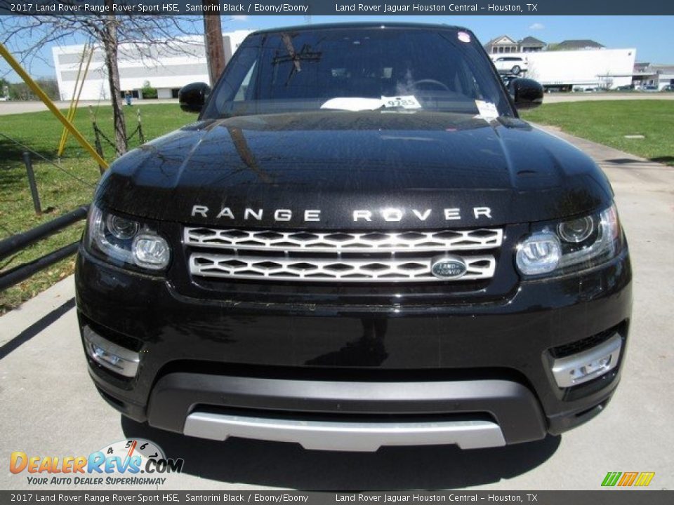 2017 Land Rover Range Rover Sport HSE Santorini Black / Ebony/Ebony Photo #9