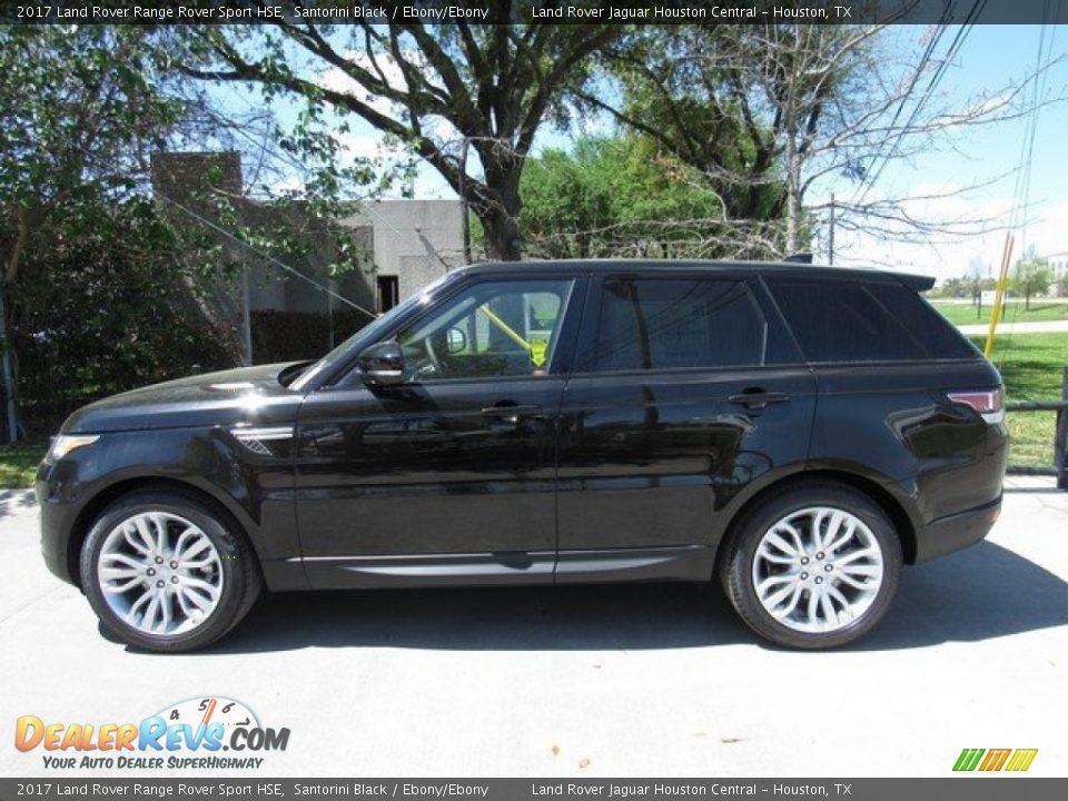 2017 Land Rover Range Rover Sport HSE Santorini Black / Ebony/Ebony Photo #11