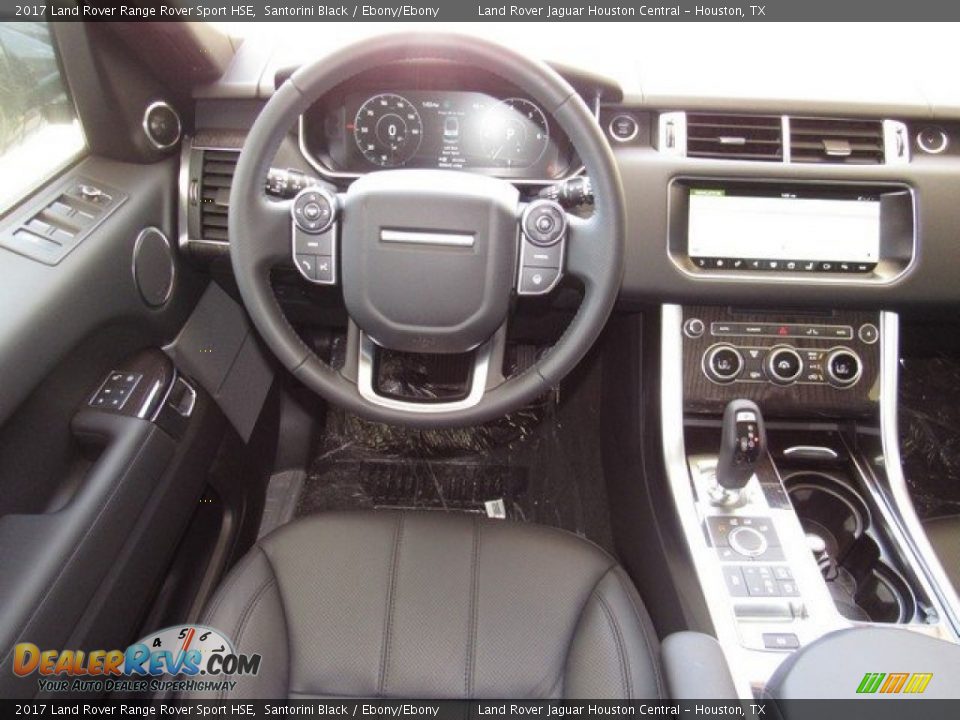 2017 Land Rover Range Rover Sport HSE Santorini Black / Ebony/Ebony Photo #13