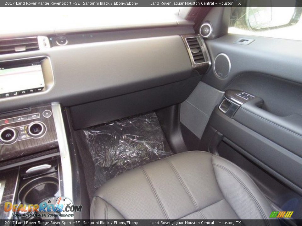 2017 Land Rover Range Rover Sport HSE Santorini Black / Ebony/Ebony Photo #14