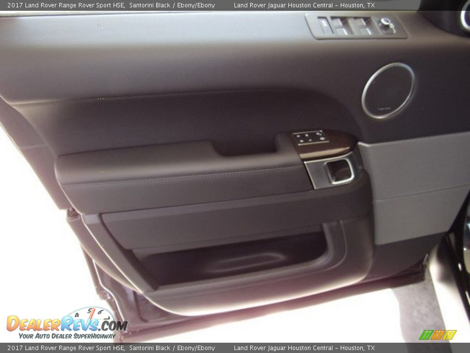 2017 Land Rover Range Rover Sport HSE Santorini Black / Ebony/Ebony Photo #18