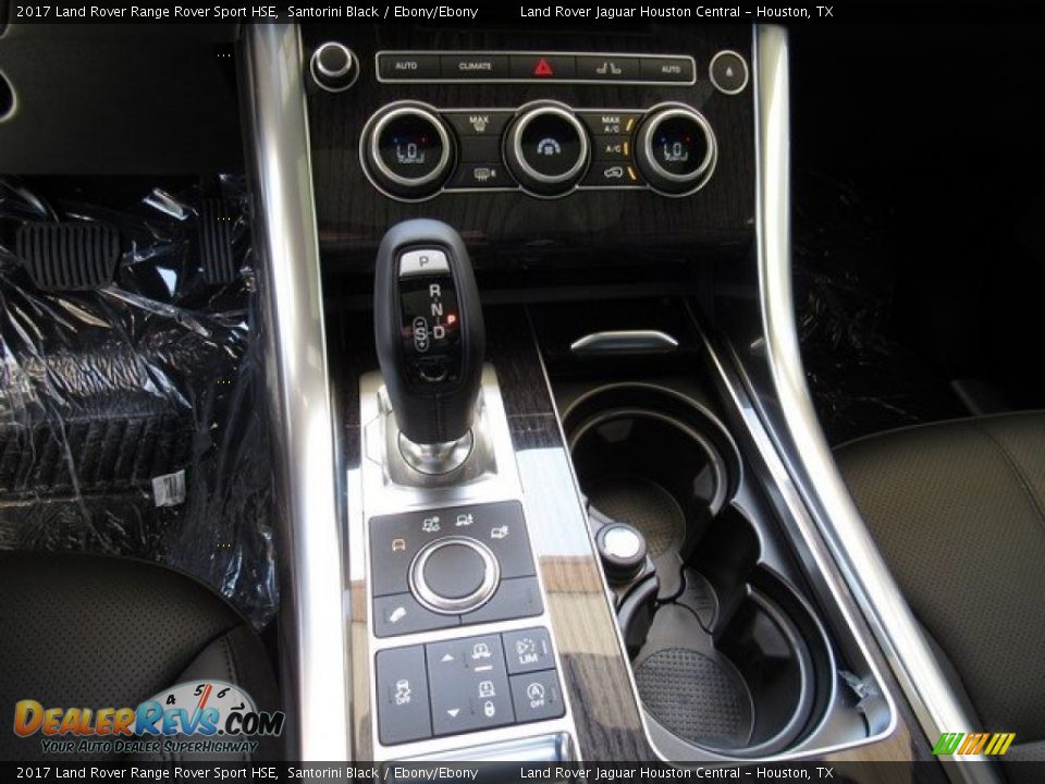 2017 Land Rover Range Rover Sport HSE Santorini Black / Ebony/Ebony Photo #19