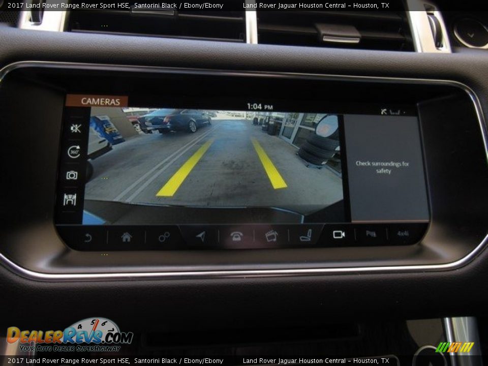 2017 Land Rover Range Rover Sport HSE Santorini Black / Ebony/Ebony Photo #21