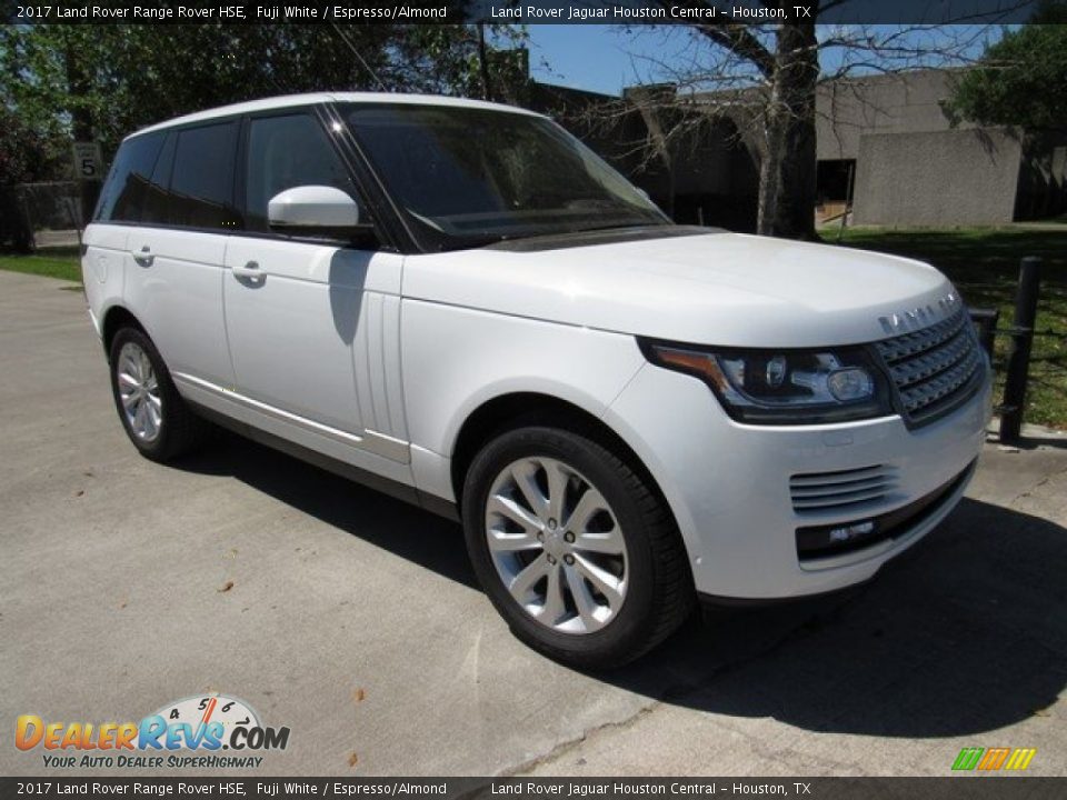 2017 Land Rover Range Rover HSE Fuji White / Espresso/Almond Photo #2