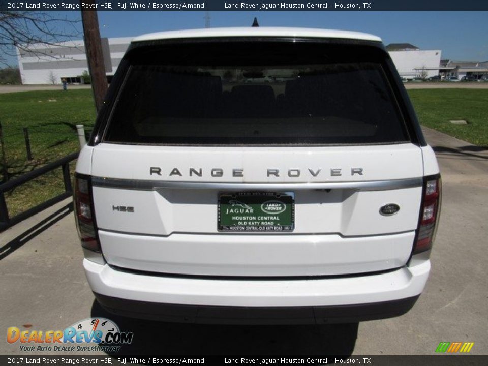 2017 Land Rover Range Rover HSE Fuji White / Espresso/Almond Photo #8