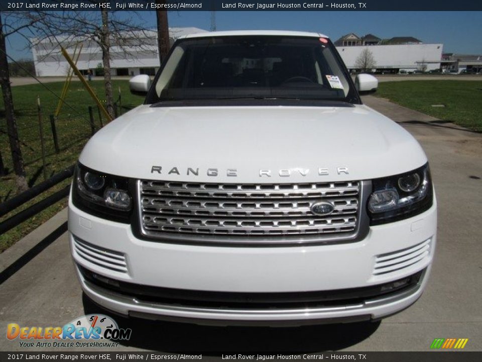 2017 Land Rover Range Rover HSE Fuji White / Espresso/Almond Photo #9
